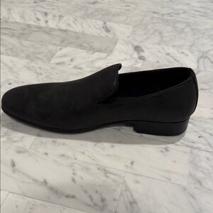 Saks Fifth Avenue Black Suede Men's Loafers